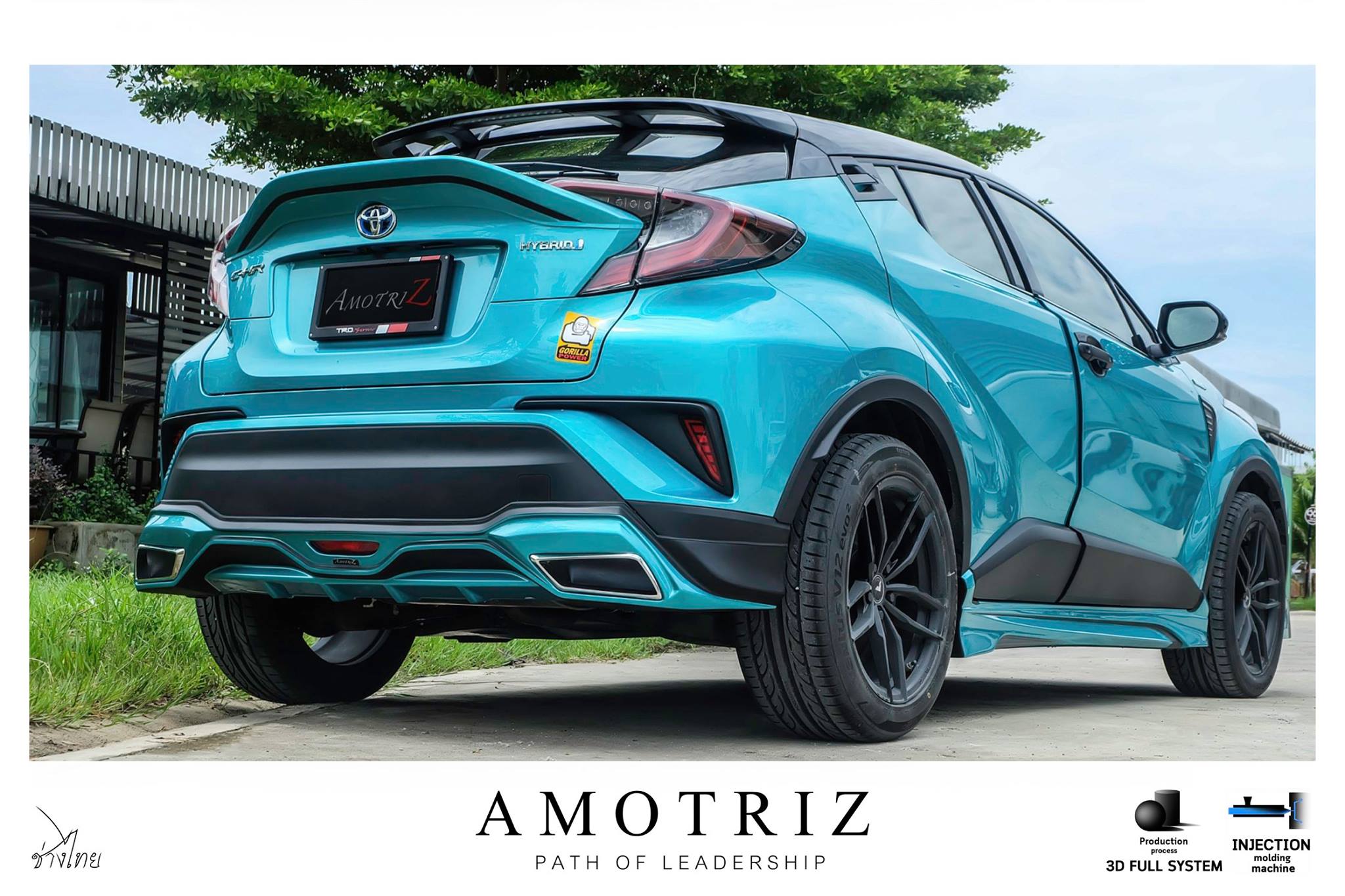 Toyota C-HR Space 2018 body kits by Amotriz