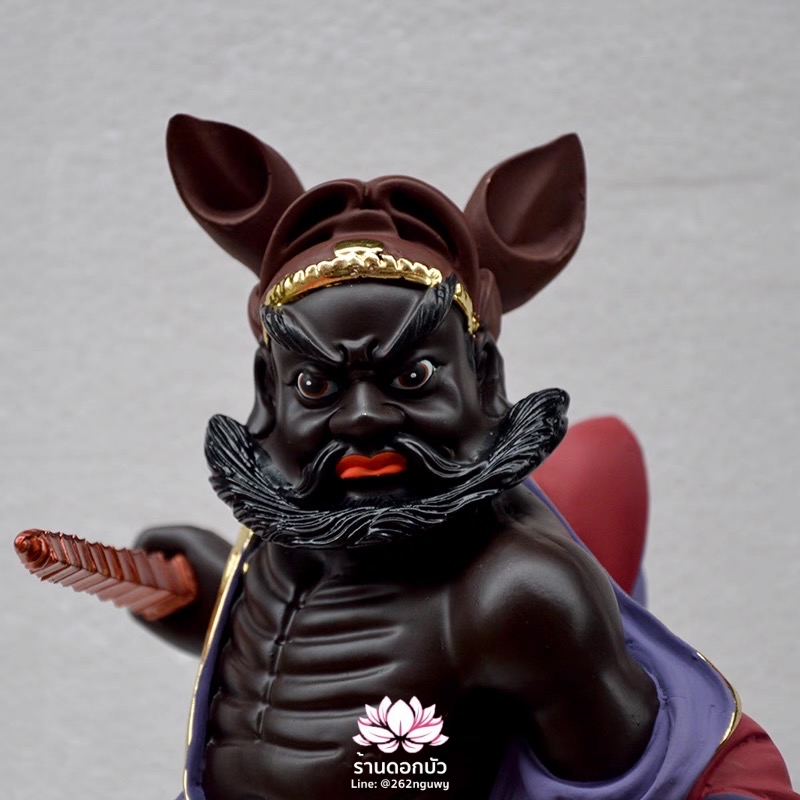 เทพเจ้าจงขุย จงขุยเทียนซือ จงขุยเอี๋ยกง ปางยืน งานเรซิ่น ขนาด 16 นิ้ว