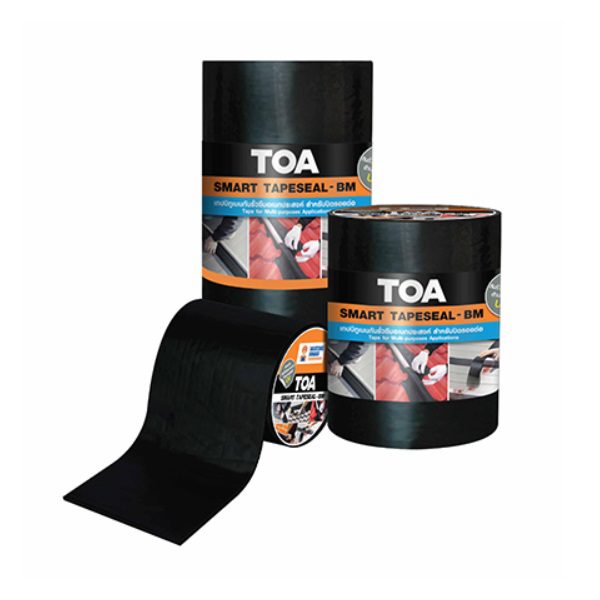 เทปกันน้ำ TOA กว้าง 10,20,30 ซม. ยาว 3 เมตร แผ่นปิดรอยต่อ เทปกันรั่ว เทปกาวกันน้ำ กันรั่วซึมหลังคา TOA Smart Tapeseal