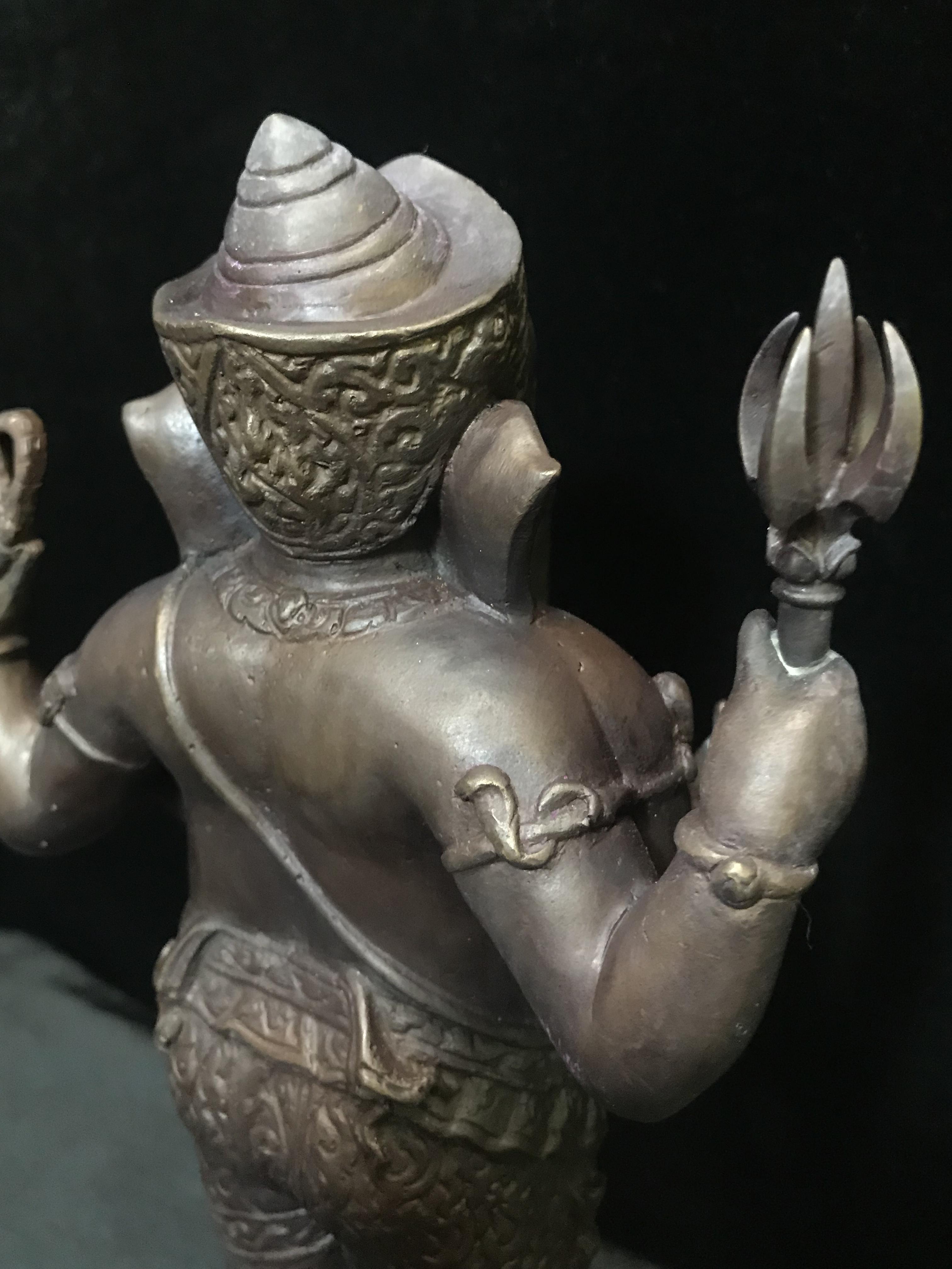 พระพิฆเนศ รุ่นครบรอบ100 ปี กรมศิลปากร ปี2556 ขนาดบูชา ปางประทานพร(องค์ยืน)สูง 10 นิ้วครึ่ง No.4006