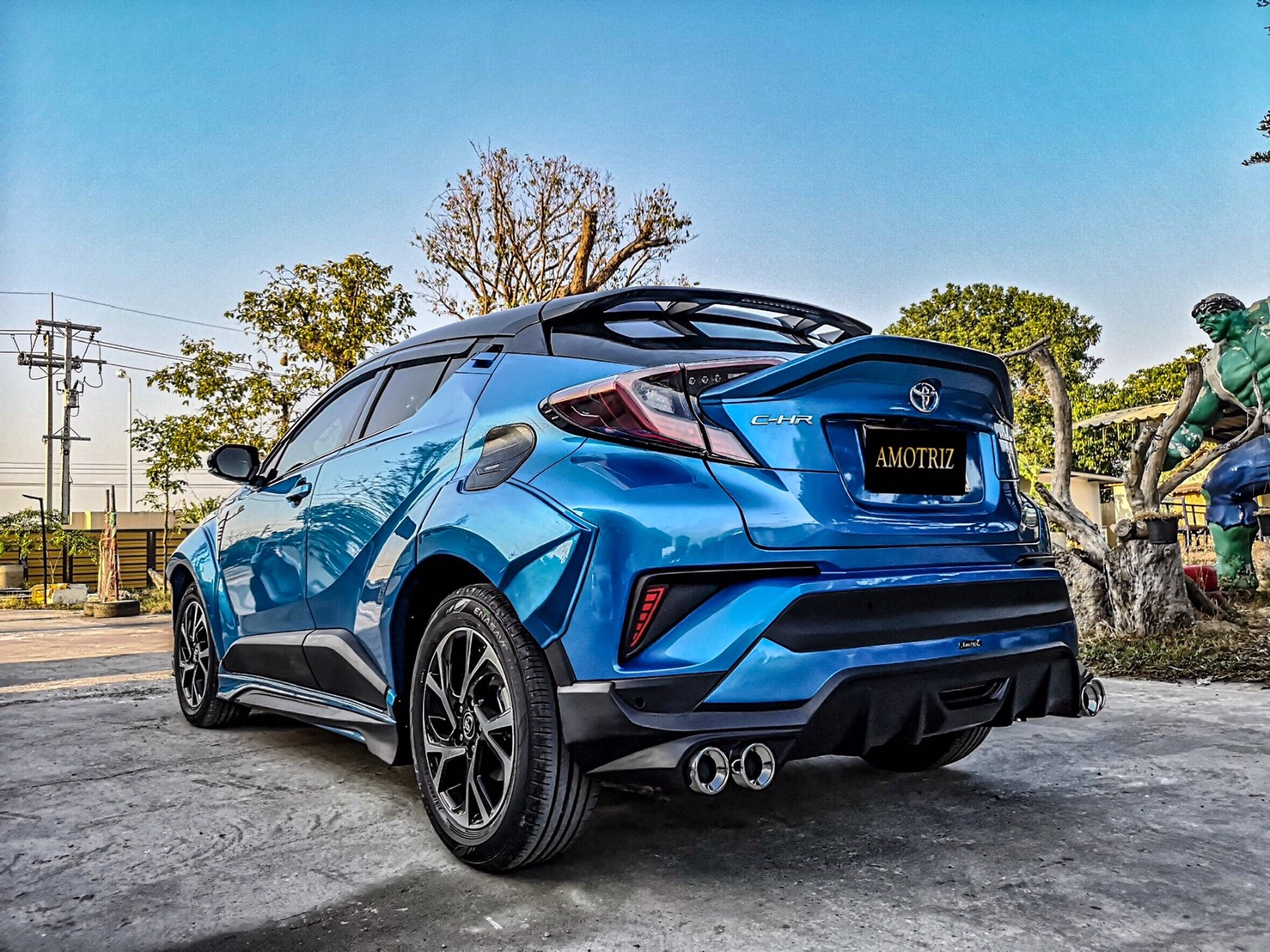 Toyota CH-R Lambo 2018 body kits by Amotriz