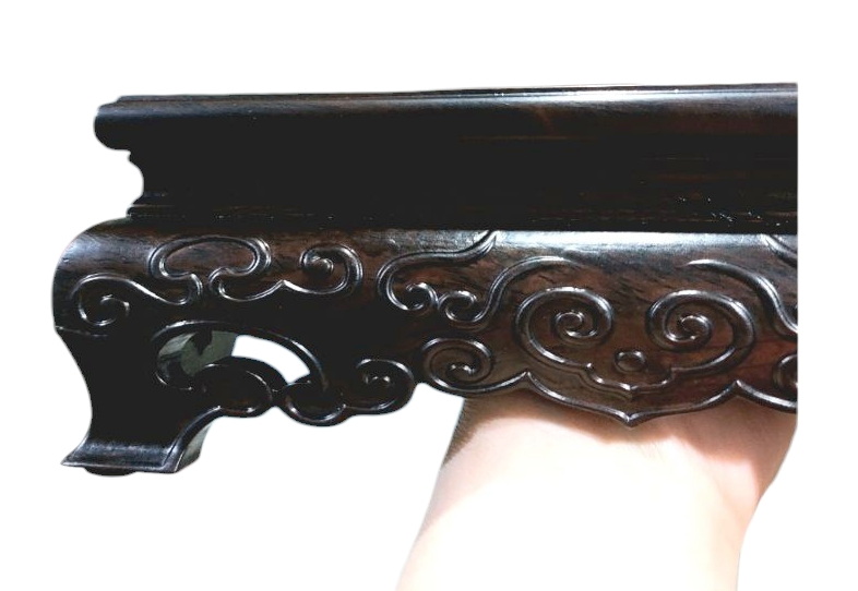 กี๋หรือฐานไม้สไตล์จีน สี่เหลี่ยมจัตุรัส-BPT3812-