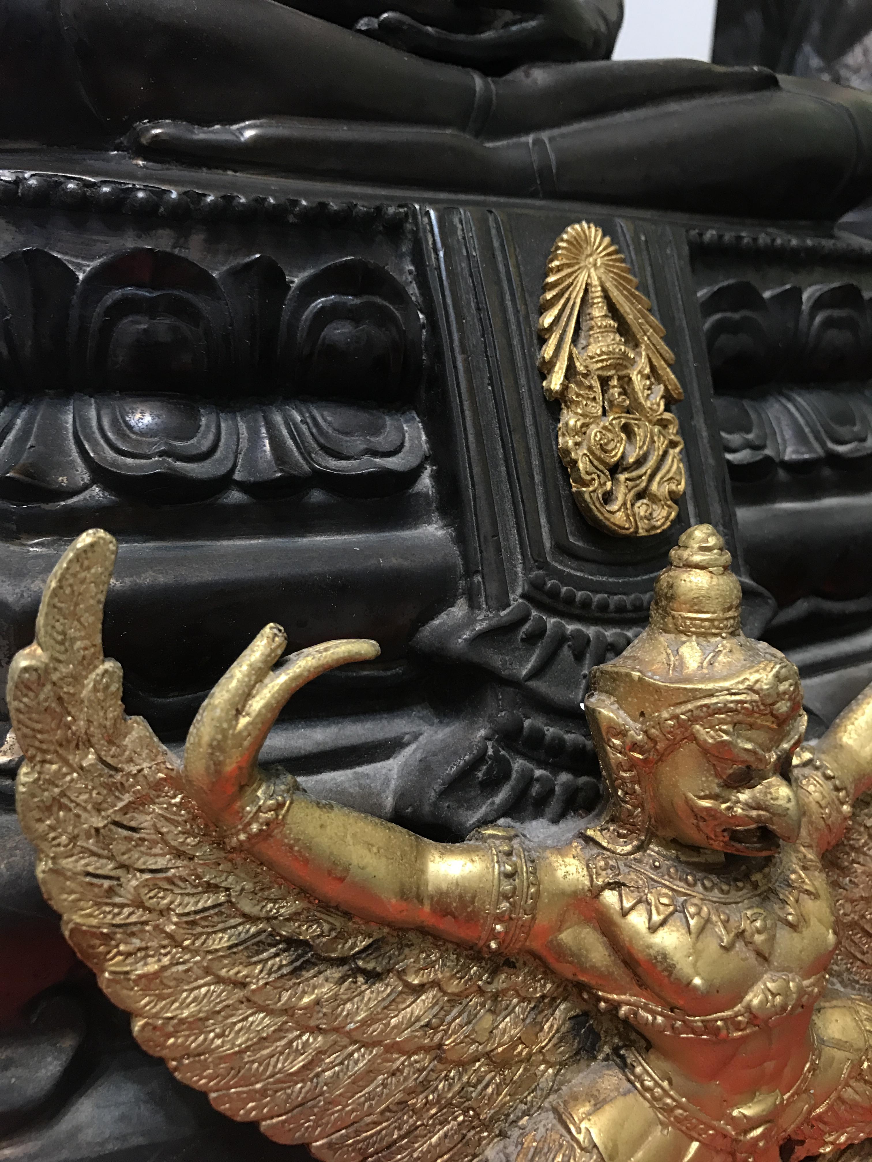 พระบูชา ภปร. วัดทุ่งสีกัน ในหลวงทรงเสด็จเททอง หน้าตัก 9 นิ้ว ปี2525