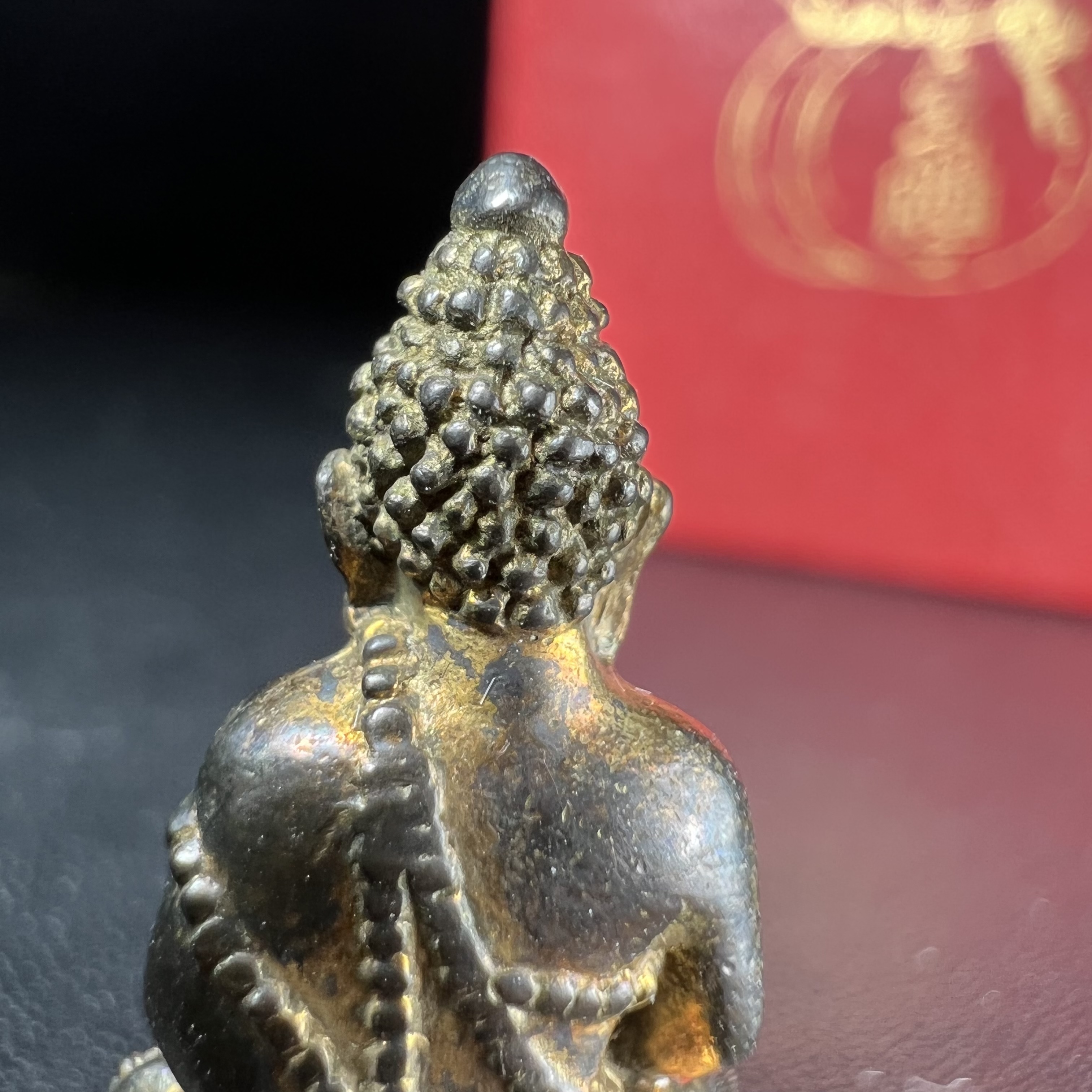 พระกริ่งโภคทรัพย์ วัดบวรนิเวศ ปี2535 เนื้อนวโลหะ(สมเด็จพระญาณสังวร พระสังฆราชสกลมหาสังฆปรินายกเสด็จเททอง)(พระนามมหามงคลพระราชทานให้ อุดมด้วยทรัพย์อันเป็นมงคล อุดมด้วยโชคลาภ และโภคทรัพย์ ดั่งมีถุงเงินถุงทองเก็บโชคลาภสมปรารถนา)(1ใน2500องค์)