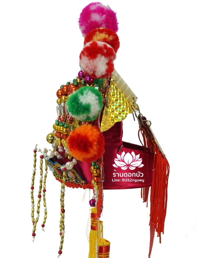 หมวกเทวนารี หมวกเทพเจ้าฝ่ายหญิง หมวกเทวรูปจีน หมวกกิมซิ้น หมวกเทพเจ้าจีน