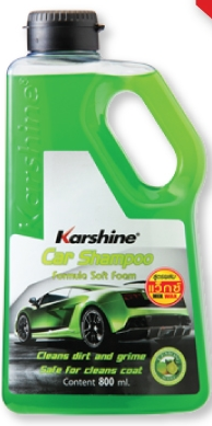 แชมพูล้างรถ Car Shampoo Soft Foam ผสม Wax กลิ่น Lemon-Green 800 มล.