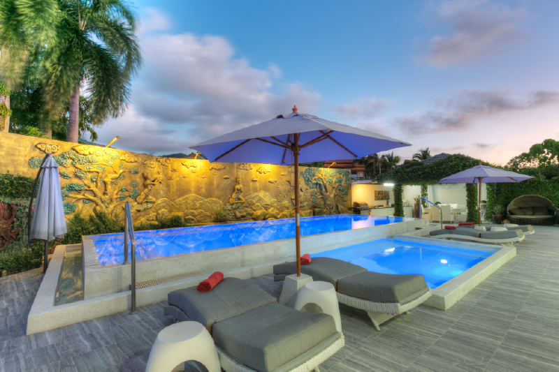 For Rent : Bangtao, Luxury Brand New Private pool villa, 5 Bedrooms 5 Bathrooms