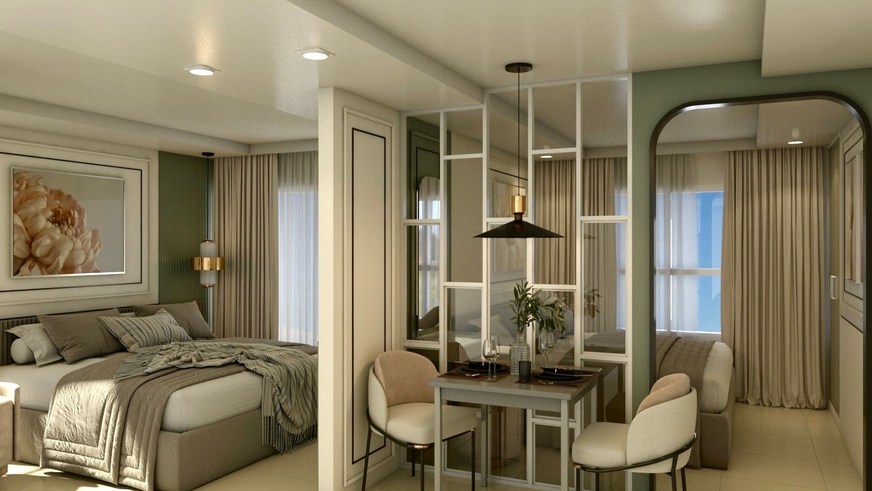 For Sales : Samkong, The Royal Place Phuket, 1 Bedrooms 1 Bathrooms, 6th flr.