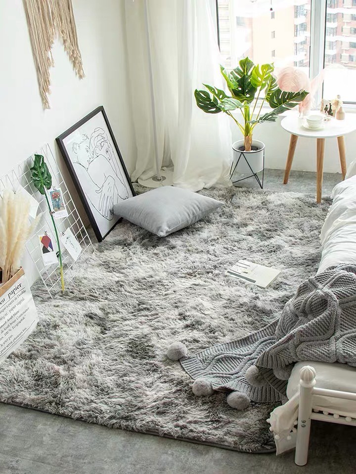 พรมปูพื้นทูโทน ขนนุ่ม