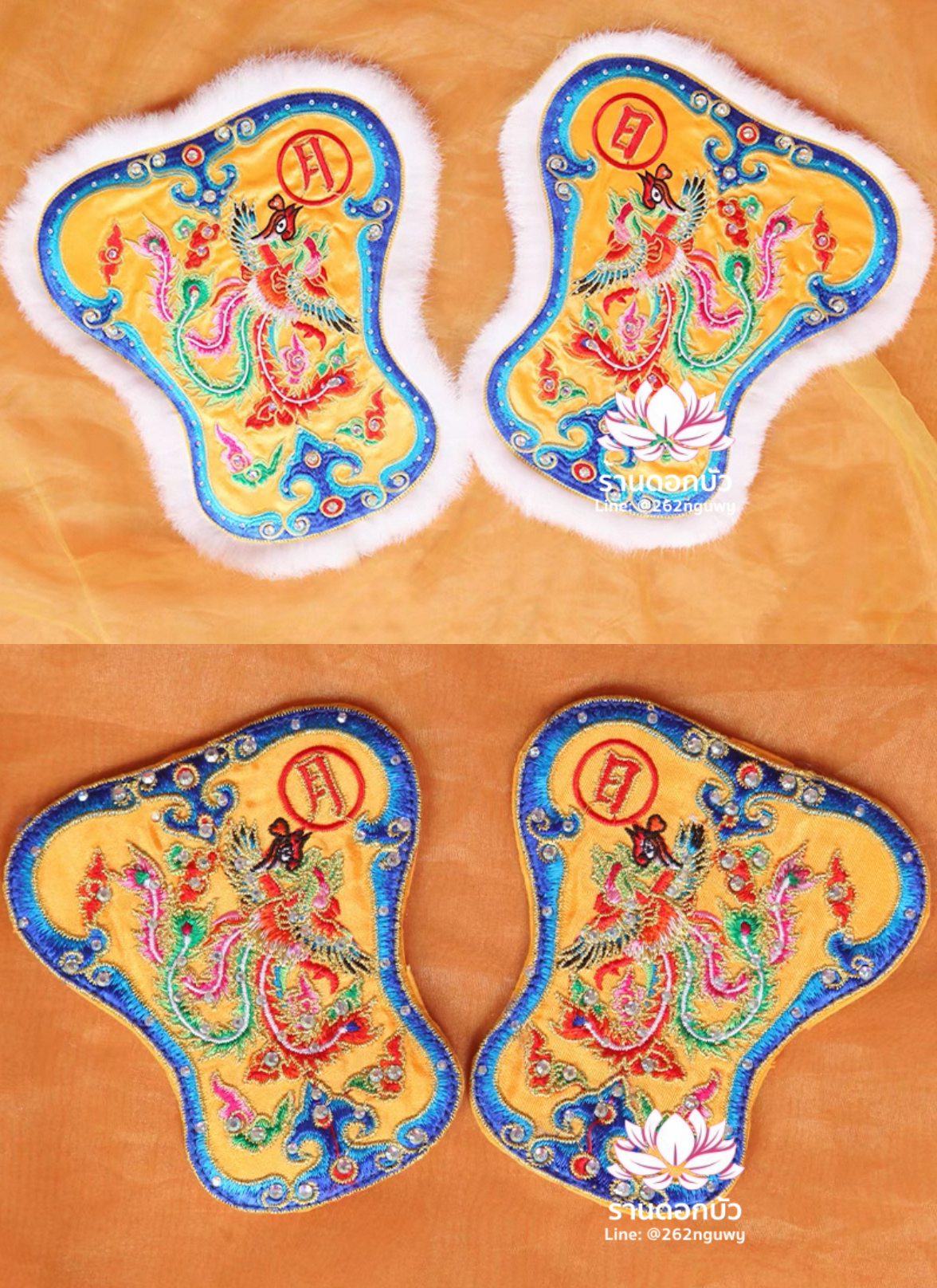 พัดพระอาทิตย์พระจันทร์ พัดสำหรับองค์พระกิมซิ้น