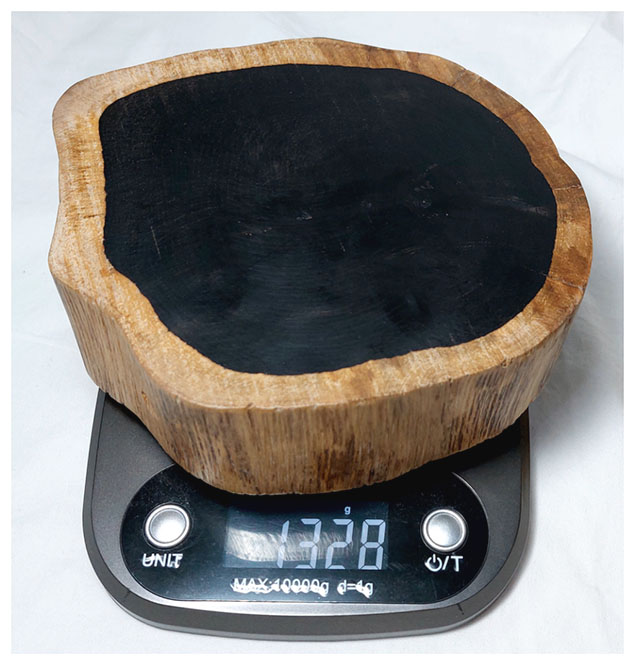 ฐานไม้มะเกลือแอฟริกันหนา5cm-T2797B-