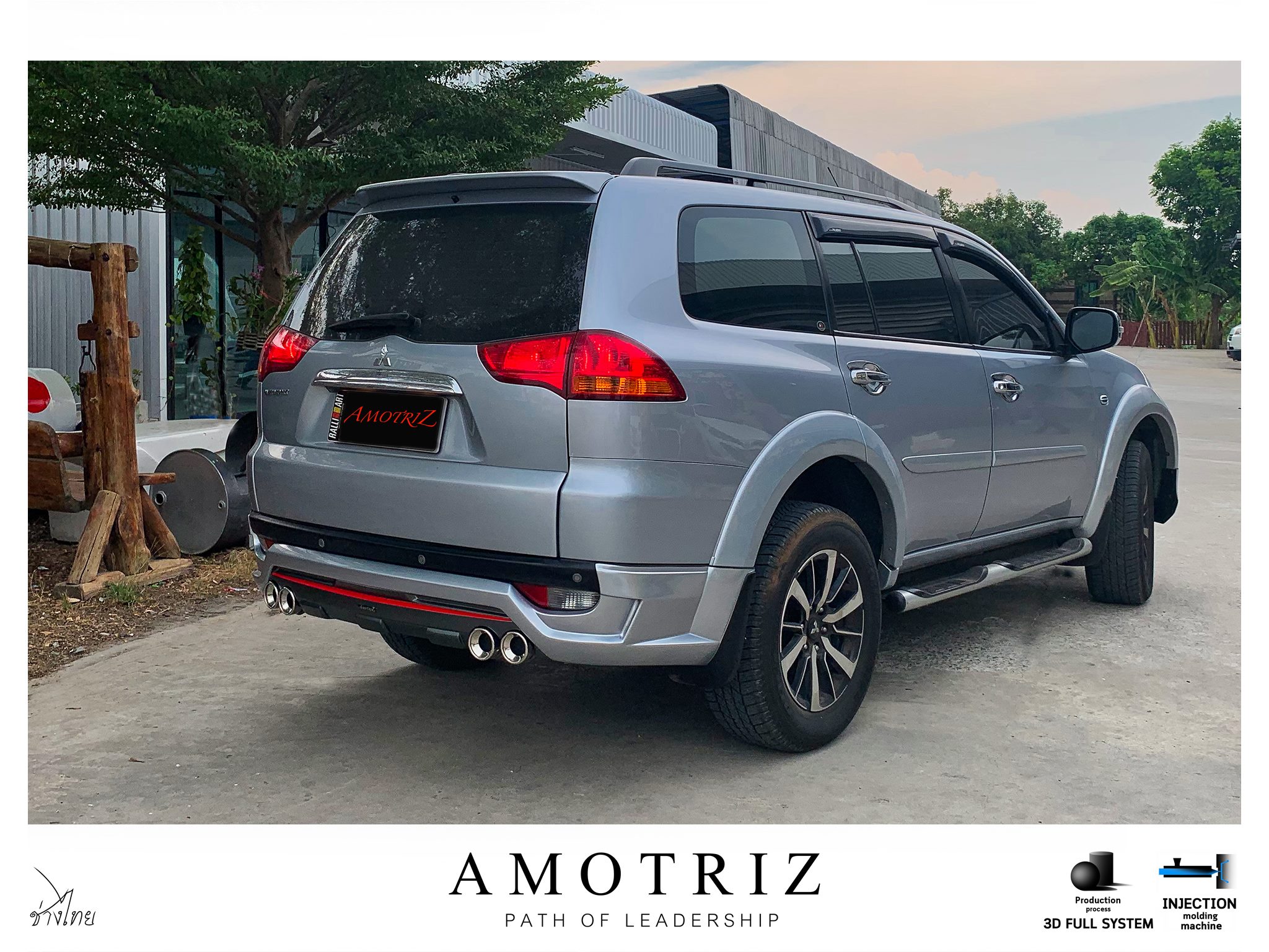 Mitsubishi Pajero 2008-2013 body kits by Amotriz