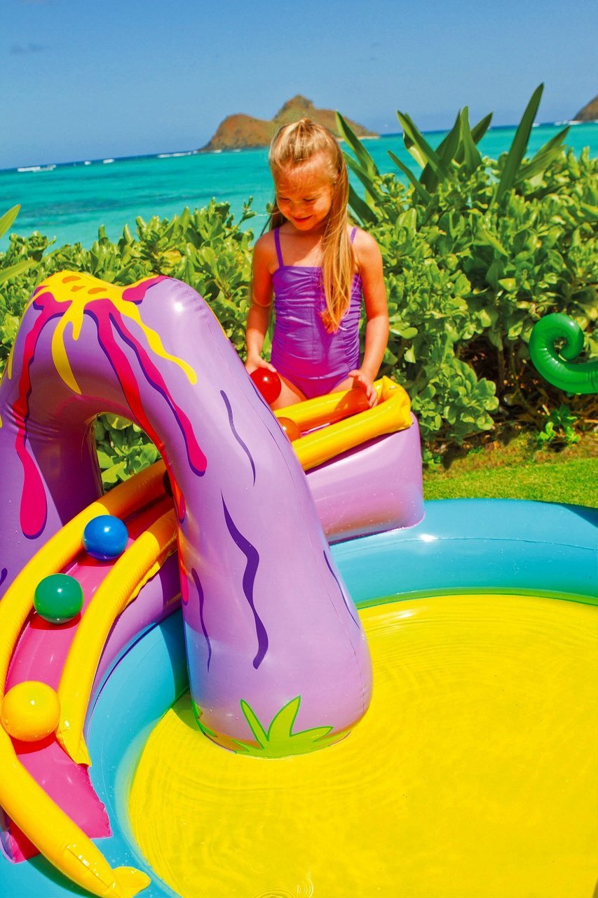 Intex Dinoland Play Center สวนน้ำหรรษาไดโนแลนด์ 57135 + สูบไฟฟ้า