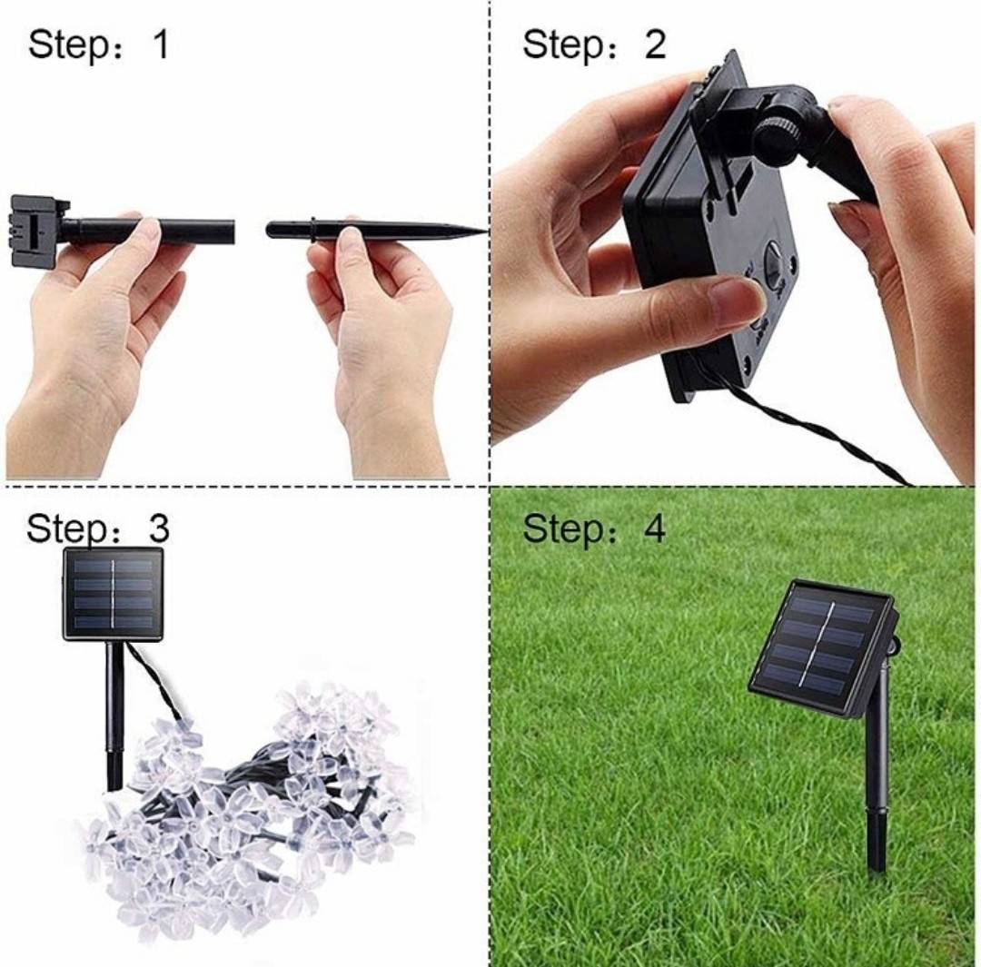 หลอดไฟตกแต่ง พลังงานแสงอาทิตย์