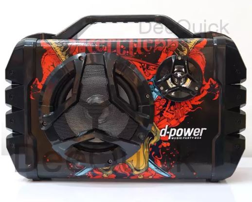 ตู้ลำโพง D-power K52B 30W ลำโพงบลูทูธ + ไมค์ลอย