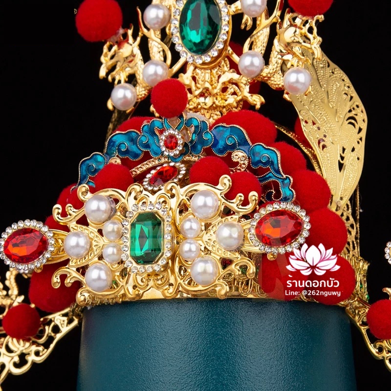 หมวกเทพฝ่ายบุ๋น หมวกองค์พระชาย หมวกไฉ่ซิงเอี๊ย หมวกพระจีน หมวกกิมซิ้น หมวกเทพเจ้าจีน