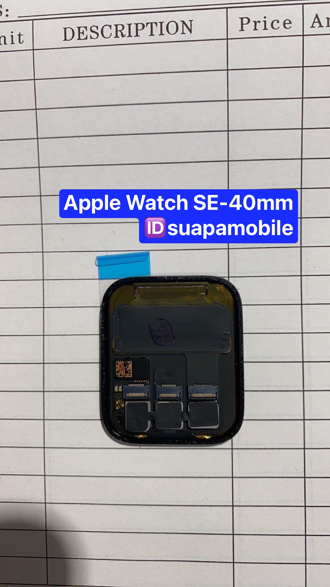 ขายจอแท้ Apple Watch SE2-40mm