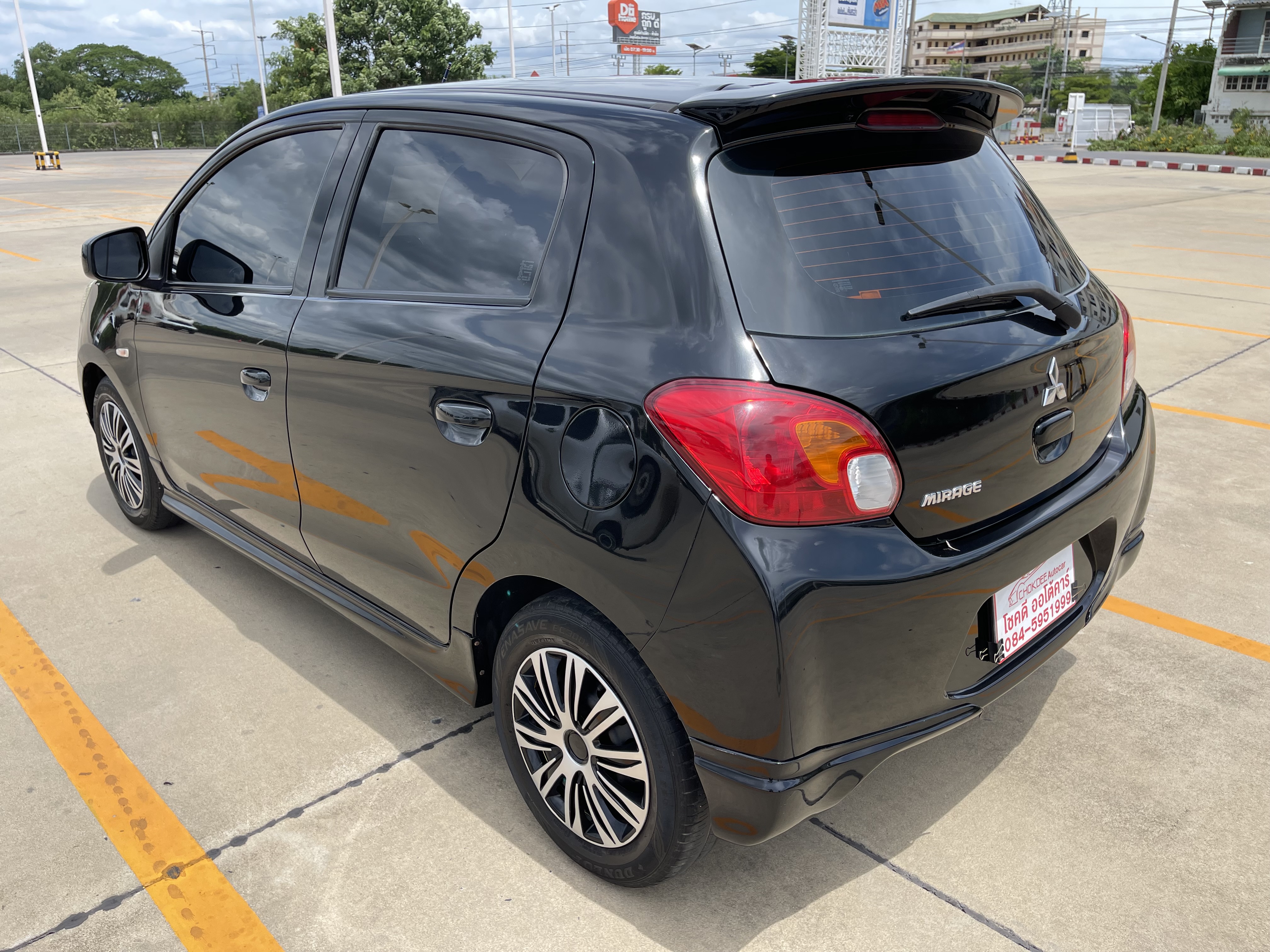 Mitsubishi Mirage 1.2 GLX At 2015 ดำ