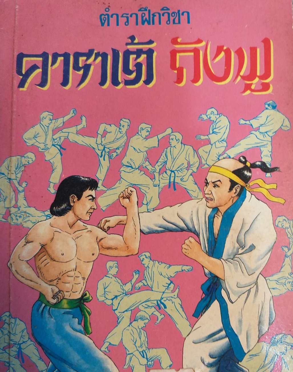 [พรเทวะ] หนังสือ ตำราฝึกวิชา คาราเต้ กังฟู