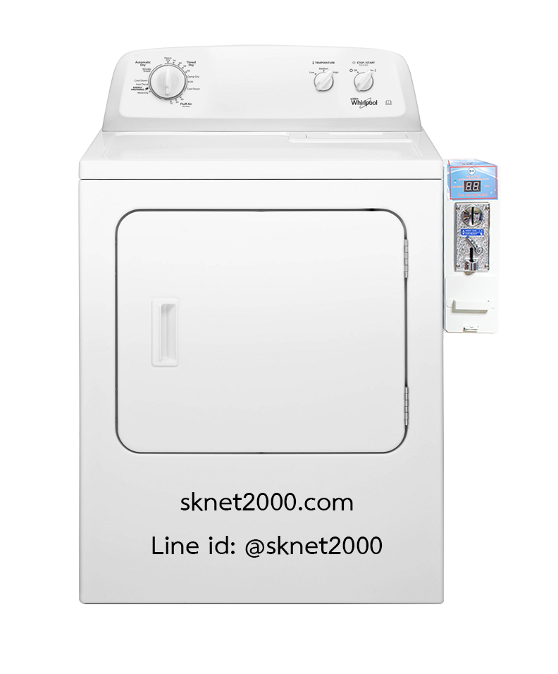 เครื่องอบผ้า ฝาหน้า whirlpool-3LWED4705FW 15 kg