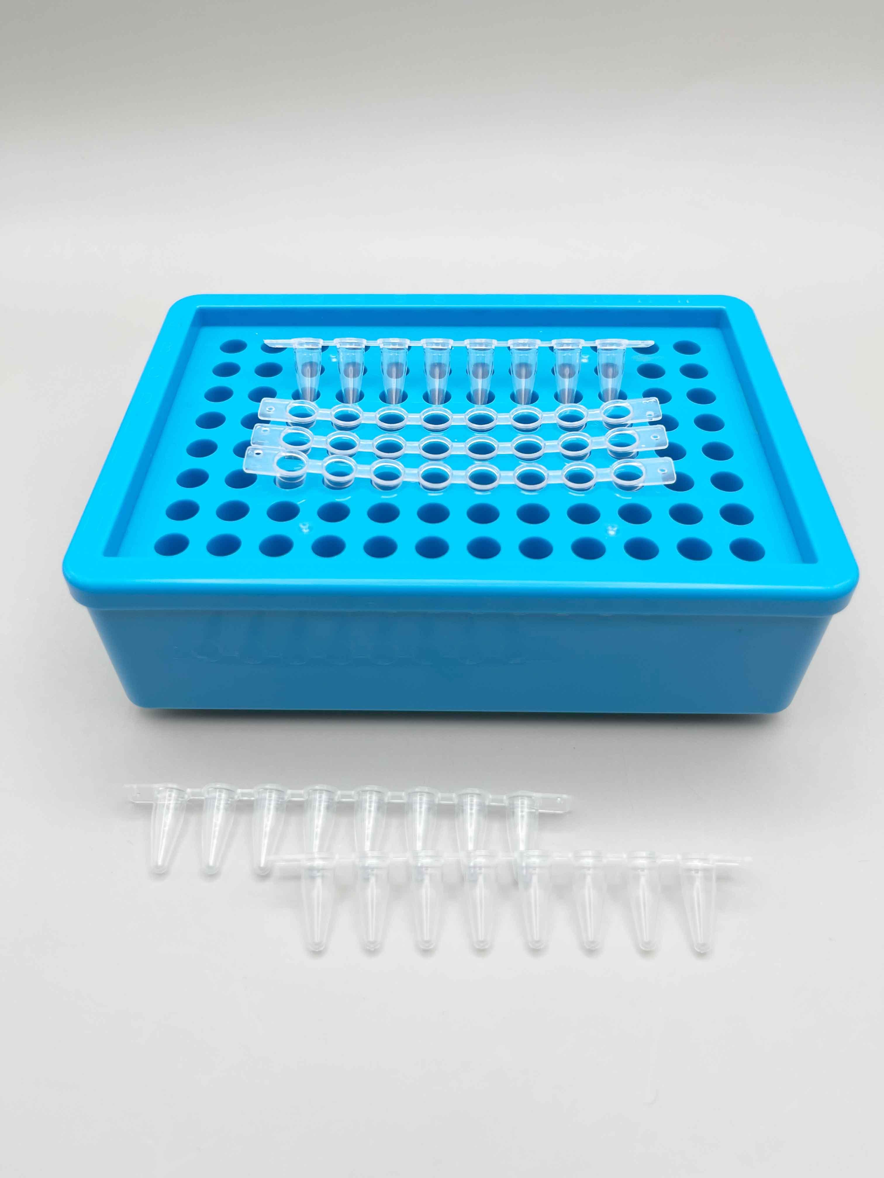 Cool rack , Cooling rack , PCR Cooler rack , ถาดเก็บหลอดทดลองควบคุมอุณหภูมิ 96 wellใช้สำหรับใส่หลอด 0.1-0.2ml / 0.5-2 ml