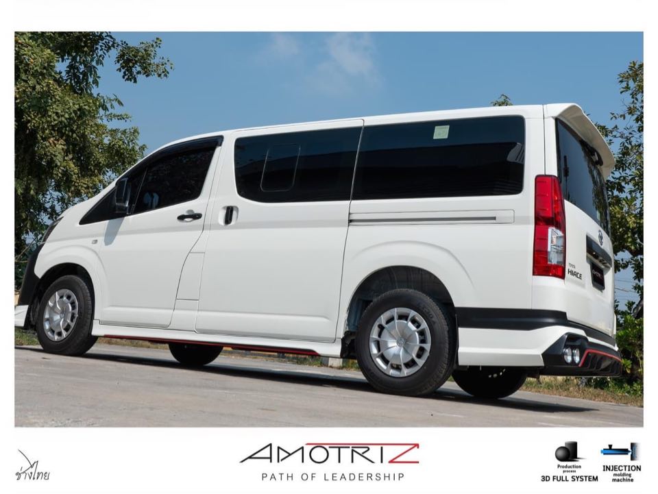 Toyota Hiace 2019 V.2 bodykits by Amoriz