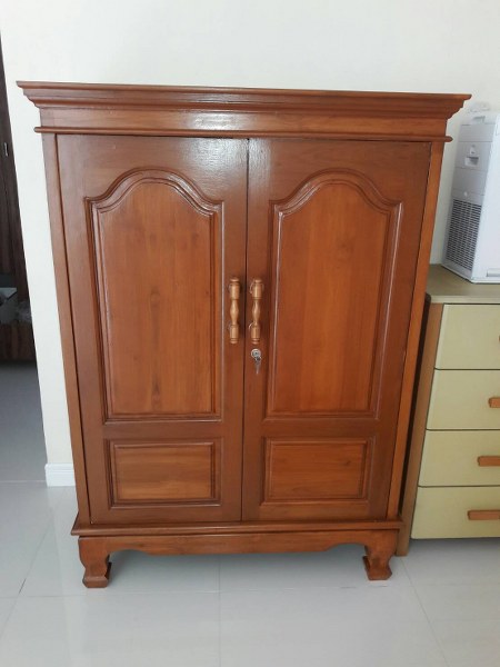 ผู้เสื้อผ้าเด็ก รุ่น 2 บานเปิด ขาสิงห์