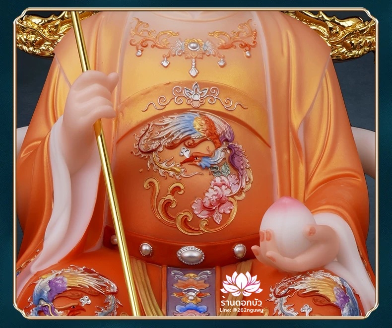 เง็กเซียนฮ่องเต้ หยกอ๋องส่องเต่ และ พระนางซีหวังหมู่ กิมบ้อเนี่ยเนี้ย งานหินอ่อนคุณภาพสูง ขนาด 12/16/19/26 นิ้ว