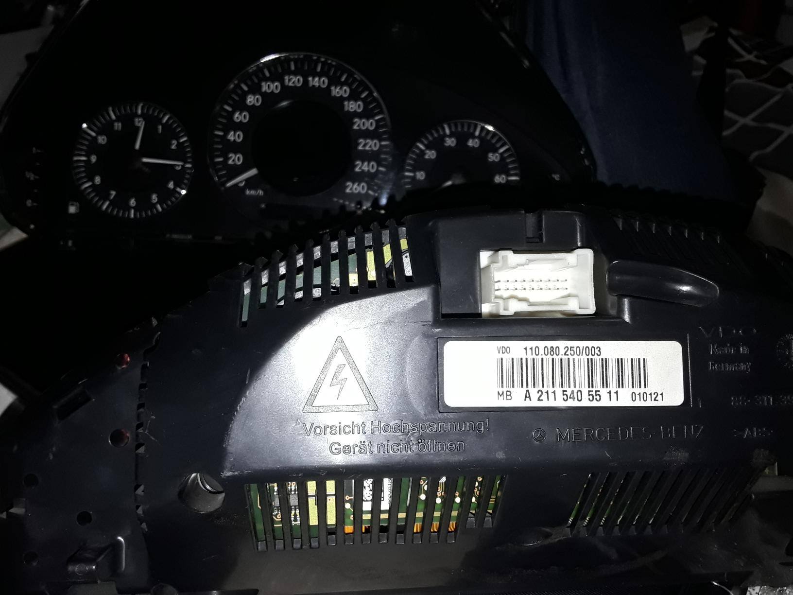 เรือนไมล์BENZ W211 ดีเซล