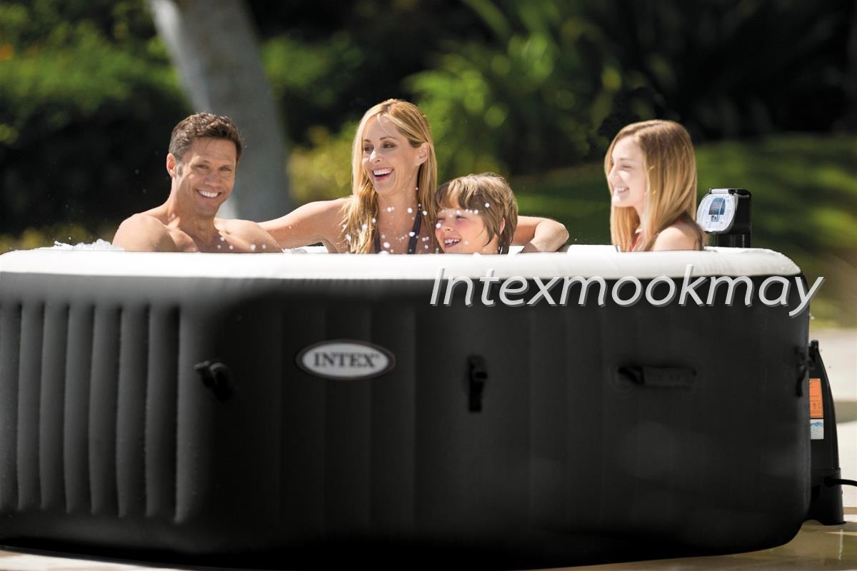 Intex PureSpa Jet & Bubble deluxe for 4 person (สปาสำหรับ 4 คน) 28454