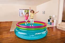 Intex Jump O Lene Ring Bounce Kids 48267 เบาะกระโดดจั๊มโอลีนสีเหลือง รุ่น 48267