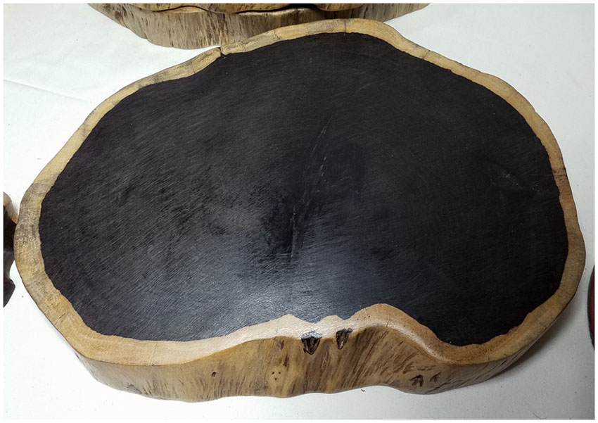 ฐานไม้มะเกลือ(African Ebony)ตัวอย่าง