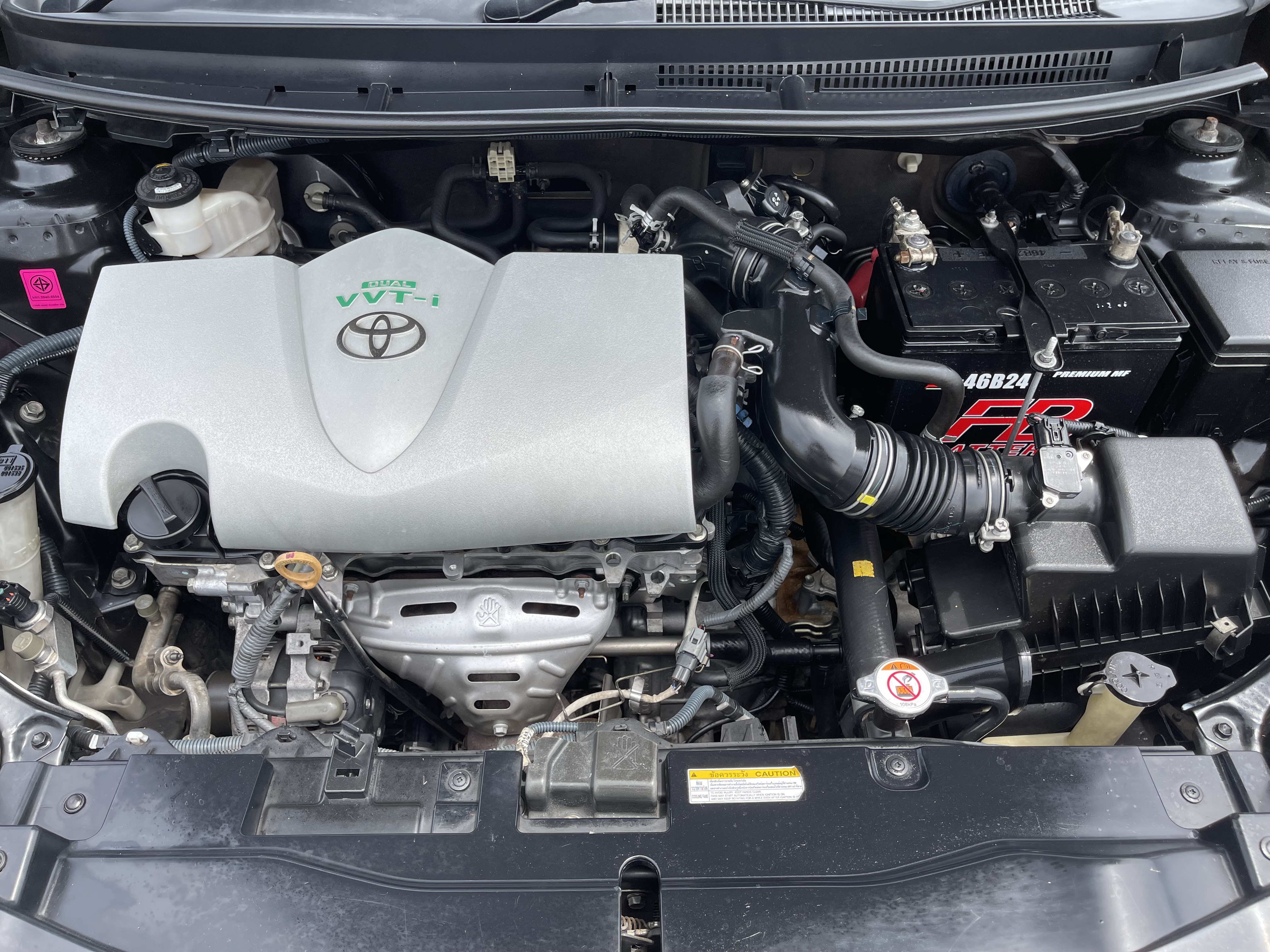 Toyota Vios 1.5 G Dual VVT-i (E85) At 2016 ดำ