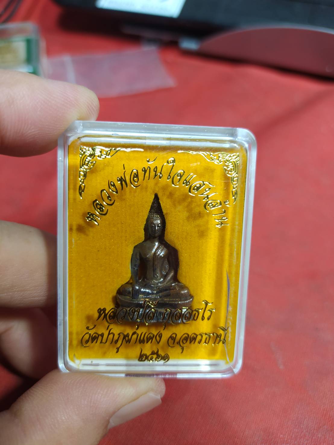 หลวงพ่อทันใจแสนล้าน หลวงปู่ลี กุสลธโร วัดป่าภูผาแดง จ.อุดรธานี 2561