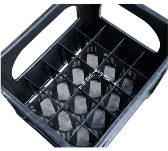 ลังน้ำปลา 20 ช่อง 116 B ดำ