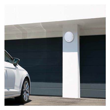 BEC โคมไฟติดผนัง EMPIRE ขอบขาว พร้อมไฟ LED 12W เปิด-ปิด อัตโนมัติ มีเซนเซอร์ โคมผนัง โคมไฟ โคมติดผนัง