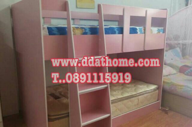 เตียงไม้2ชั้น ขนาด3.5ฟุต