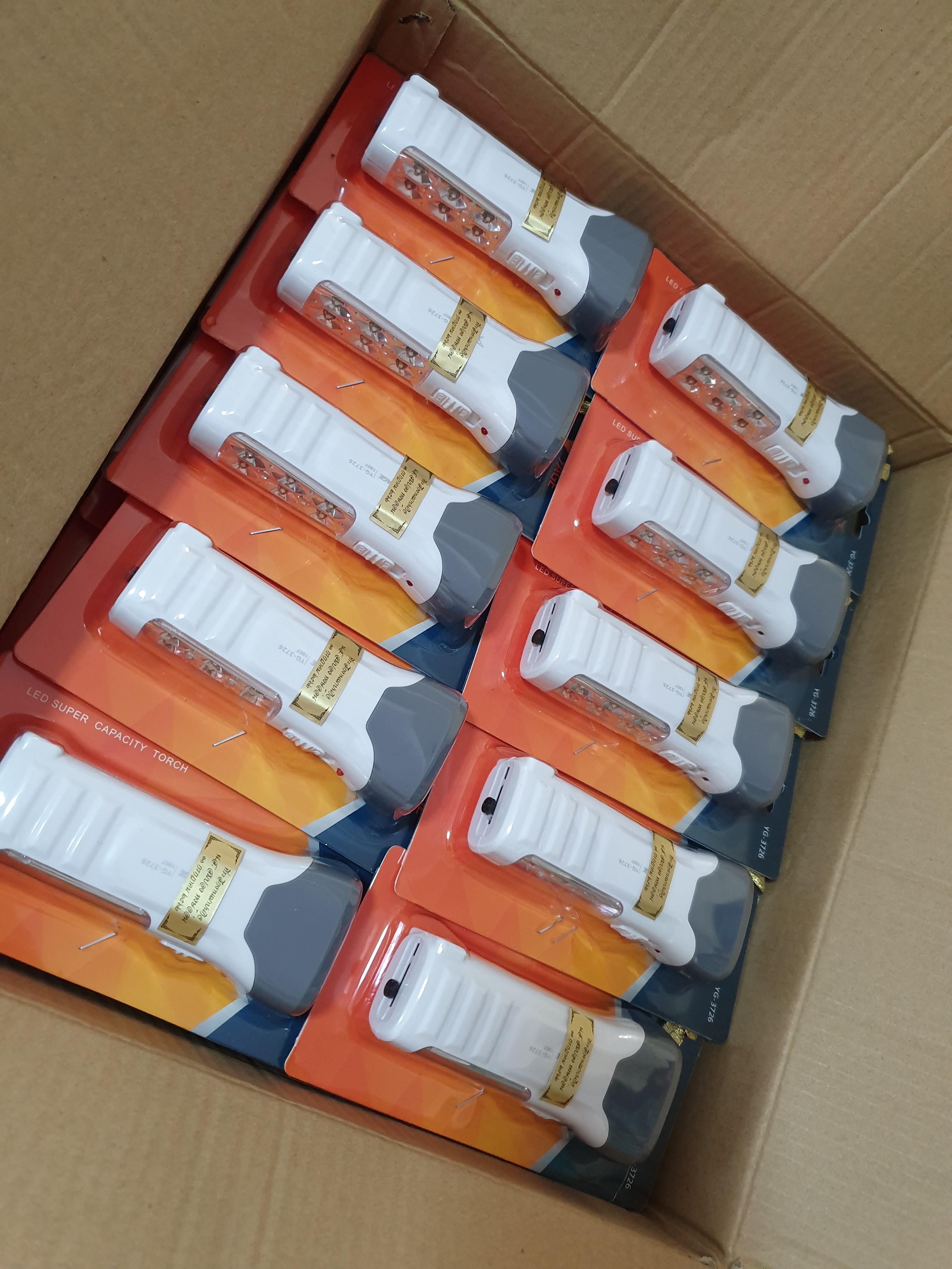 ของชำร่วยงานศพ ไฟฉาย ชาร์จไฟบ้าน LED 2 ทาง