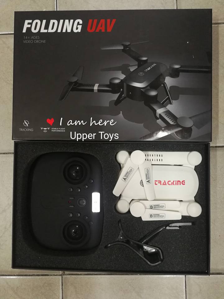 โดรนพับขาพกพา FOLDING UAV WIFI FPV มองภาพผ่านจอโทรศัพท์