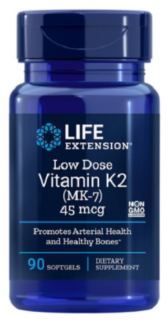 วิตามินเค2, Vitamin K2 as MK-7 45 mcg