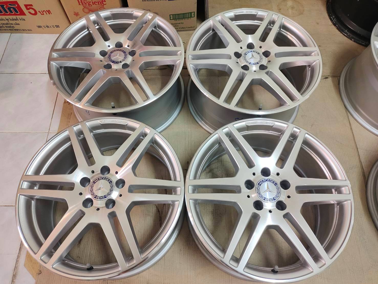 ล้อแม็กBENZ W207 W204 AMG ST4 แท้
