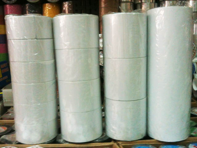 เทปาว2หน้าชนิดเยื่อกระดาษ 2"/3"/4"/12"