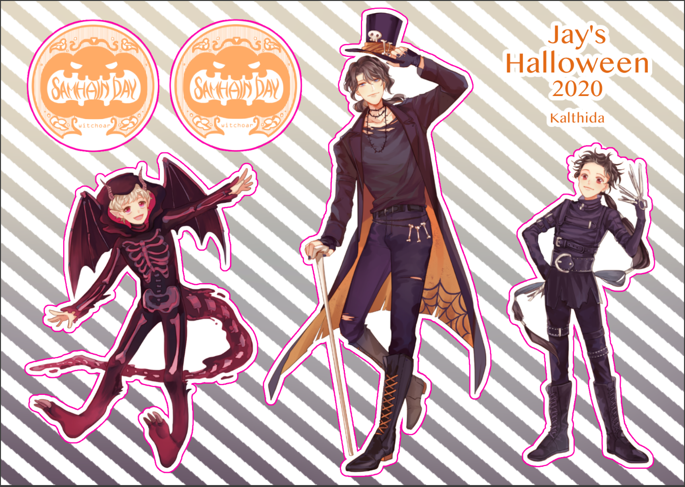 Happy Halloween Clear Sticker