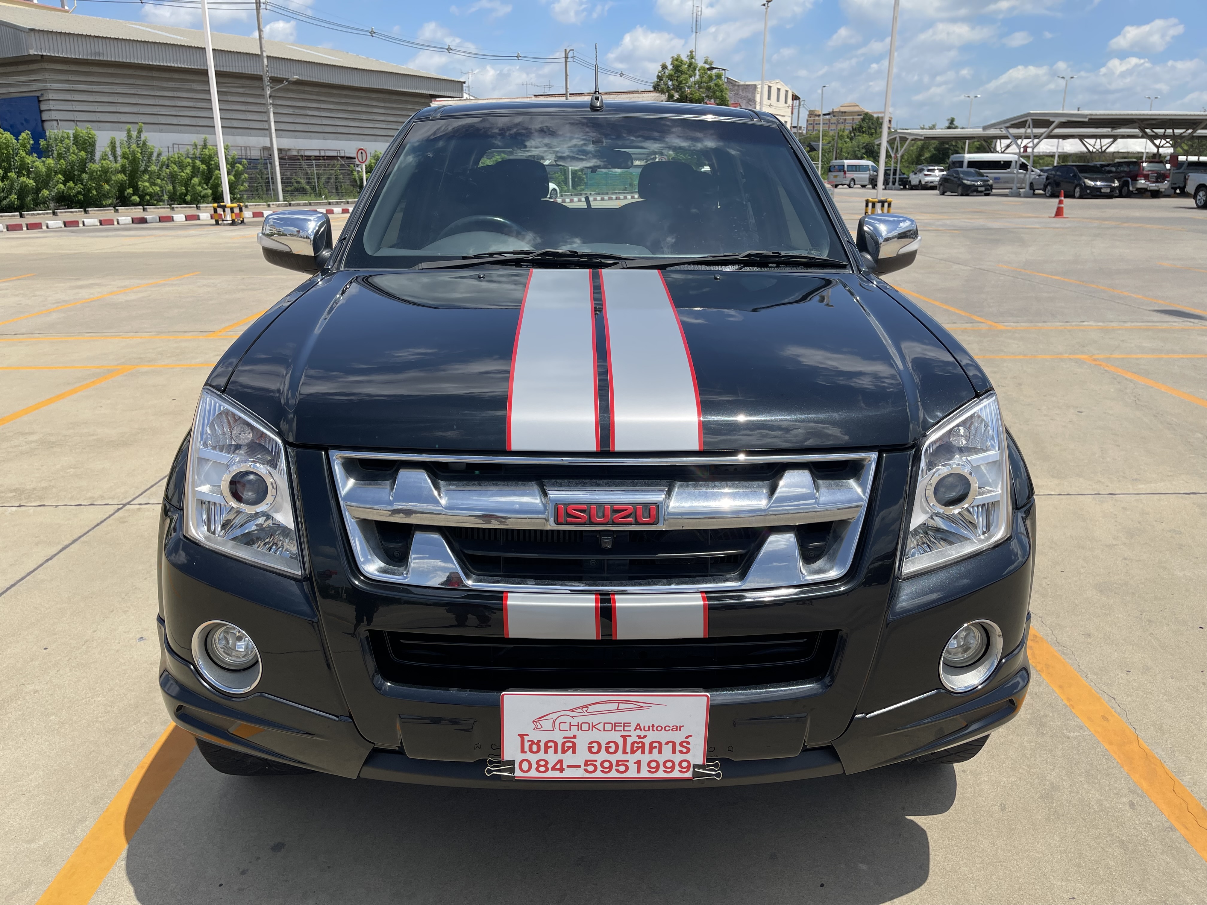Isuzu Dmax 4ประตู Hlander 2.5 Abs X-Series Navi 2011 ดำ
