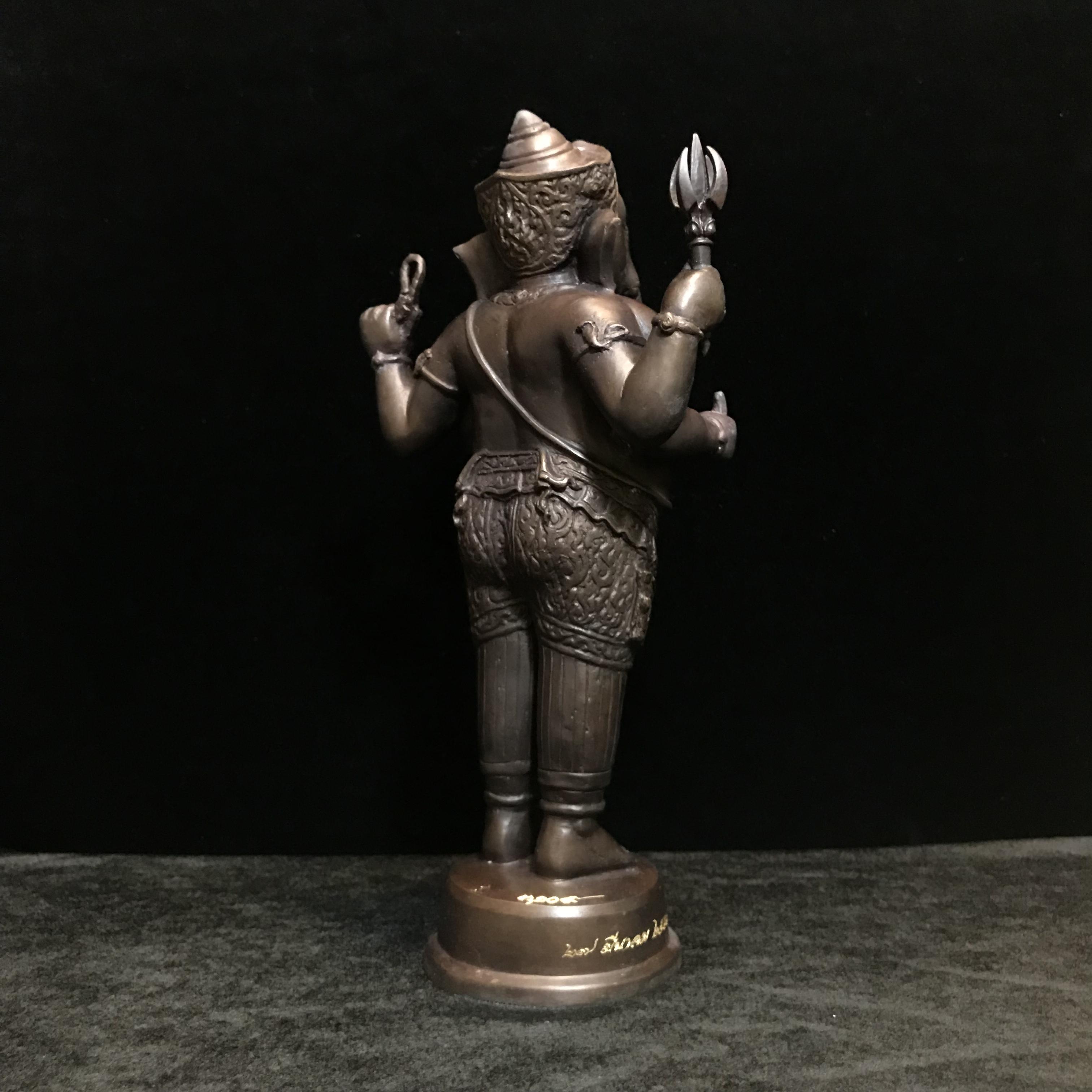 พระพิฆเนศ รุ่นครบรอบ100 ปี กรมศิลปากร ปี2556 ขนาดบูชา ปางประทานพร(องค์ยืน)สูง 10 นิ้วครึ่ง No.3109