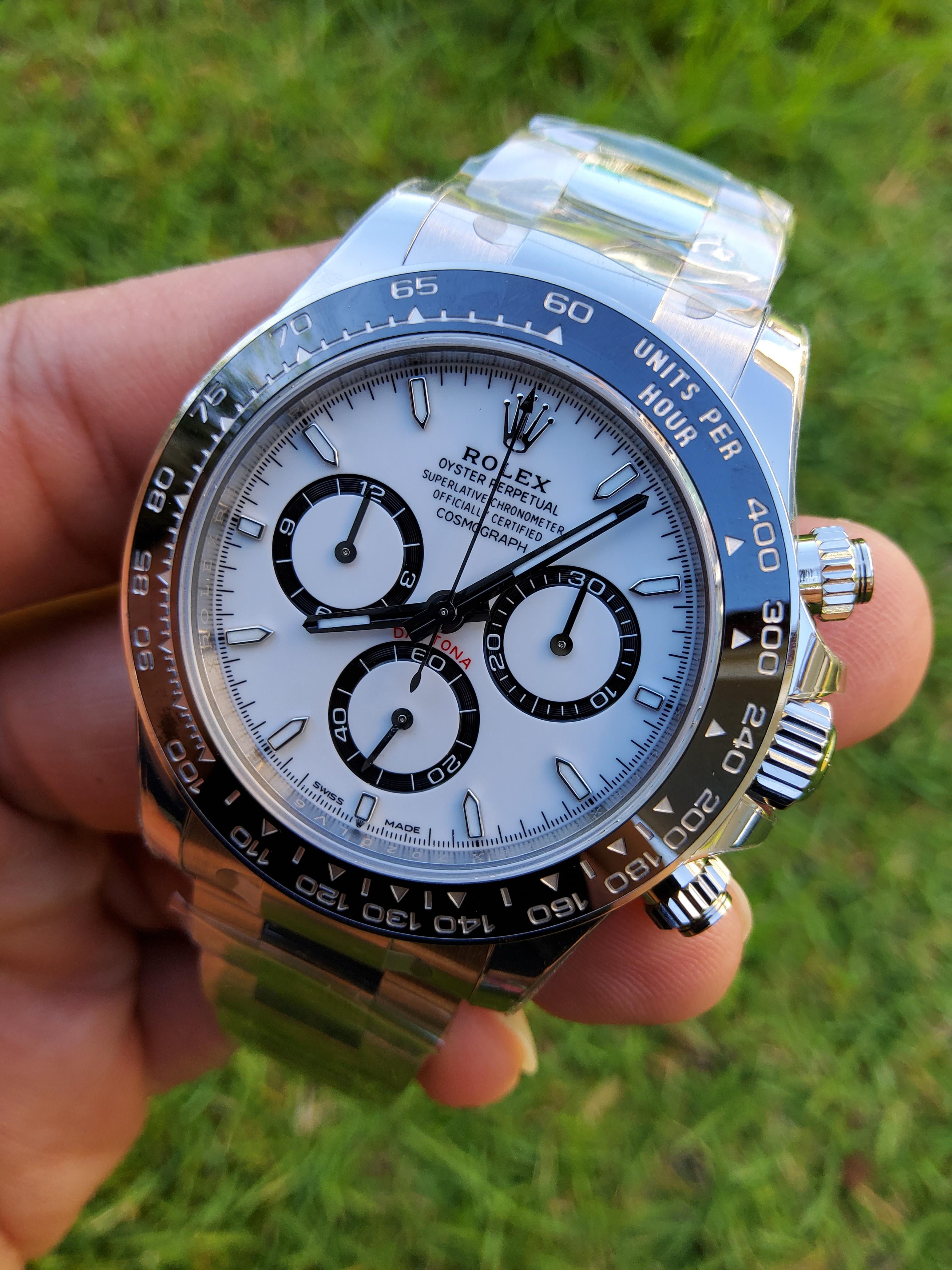 ROLEX DAYTONA CERAMIC 126500 CLONED ROLEX 4131 MOVEMENT