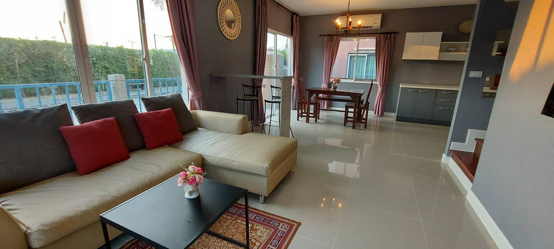 For Rent : Kohkaew, 2-Storey Private Home, 3 Bedrooms 2 Bathrooms