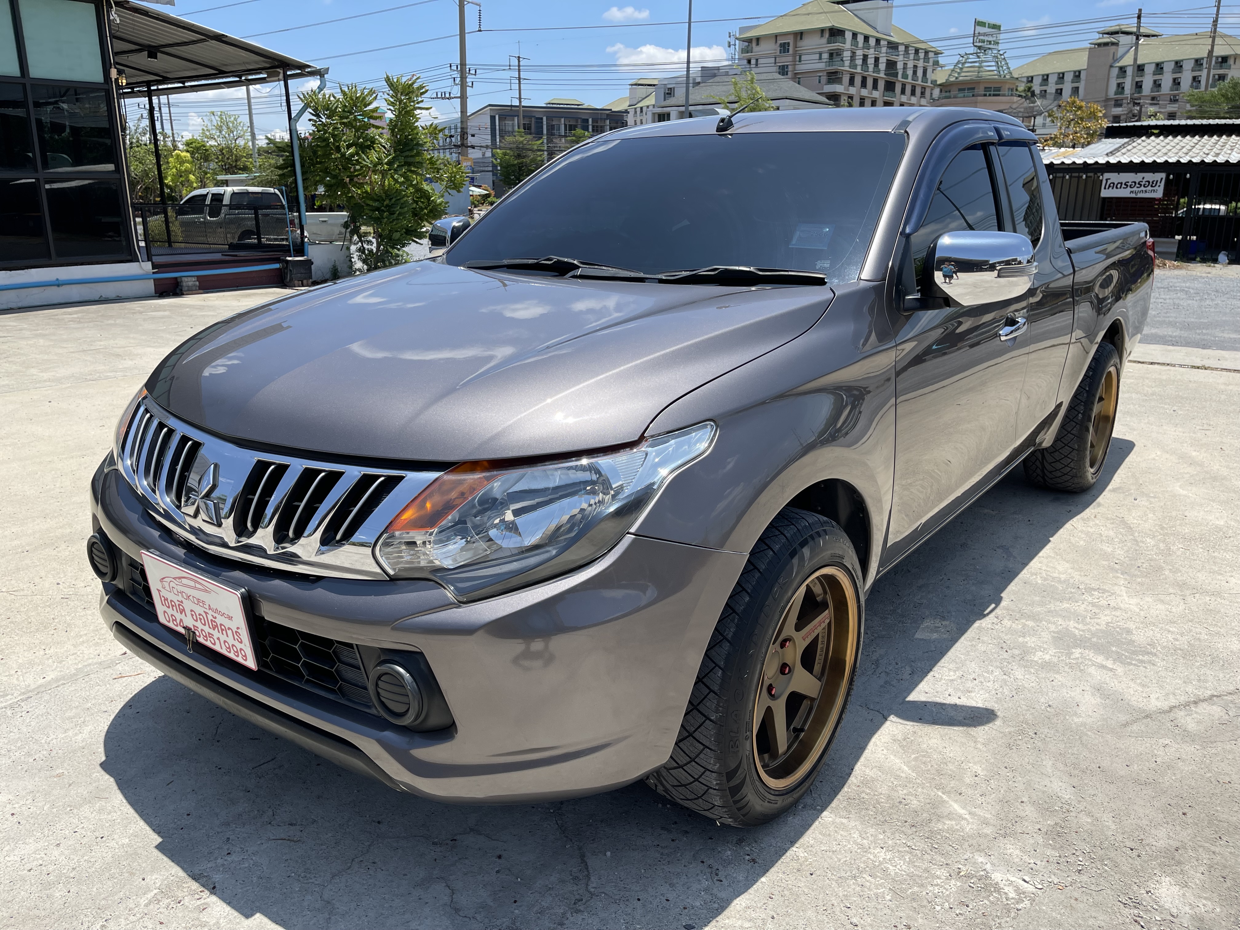 Mitsubishi Triton All New Cab 2.5 GLX 2015 น้ำตาล