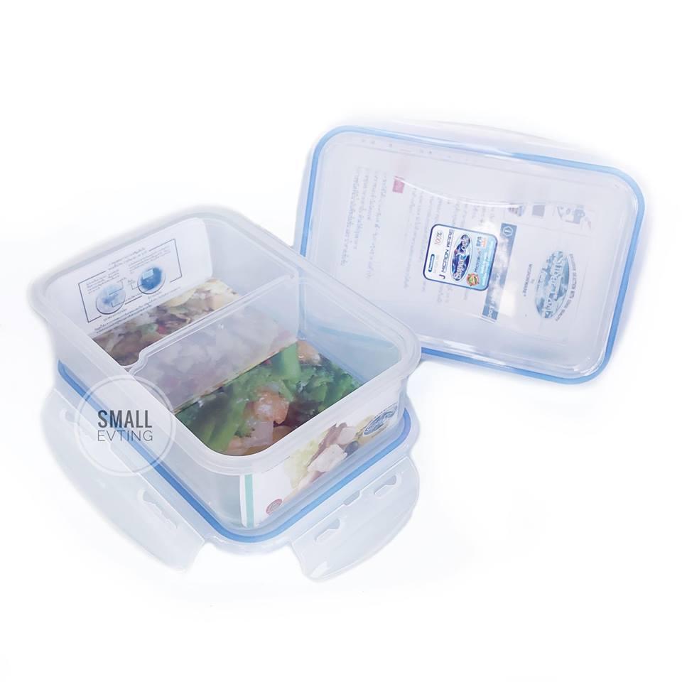 Small Evting ชุดกล่องถนอมอาหาร 2 ใบ พร้อมกระเป๋าเก็บอุณหภูมิ SuperLock ถนอมอาหาร กล่องใส่อาหาร