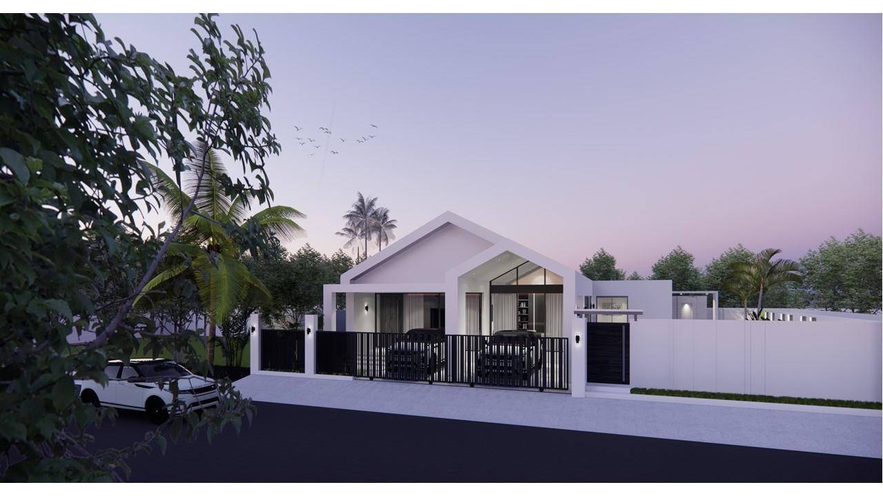 For Sales : Kohkaew, Pool Villa near BIS School, 3 bedrooms 3 bathrooms